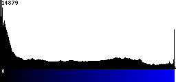 Blue Histogram
