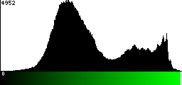 Green Histogram