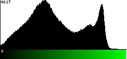 Green Histogram