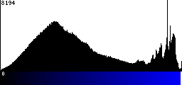 Blue Histogram