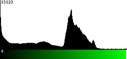 Green Histogram