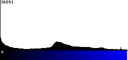 Blue Histogram