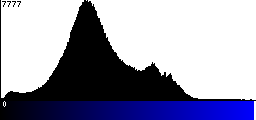 Blue Histogram