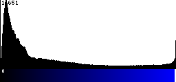 Blue Histogram