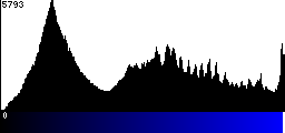 Blue Histogram