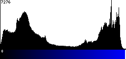 Blue Histogram