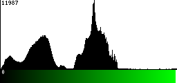 Green Histogram