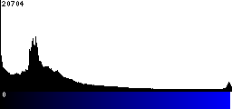Blue Histogram