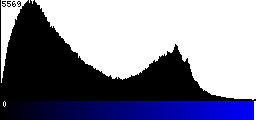 Blue Histogram