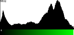 Green Histogram