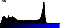 Blue Histogram