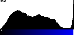 Blue Histogram
