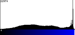 Blue Histogram