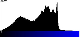 Blue Histogram