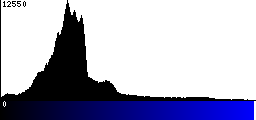 Blue Histogram