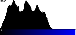 Blue Histogram