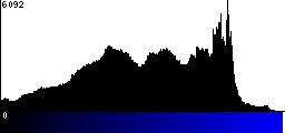 Blue Histogram