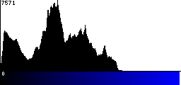 Blue Histogram