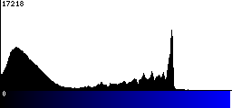 Blue Histogram