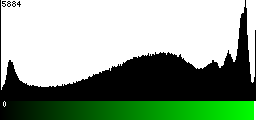 Green Histogram