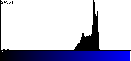 Blue Histogram
