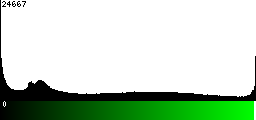 Green Histogram