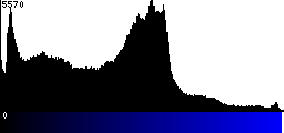 Blue Histogram