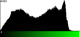Green Histogram