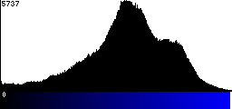 Blue Histogram