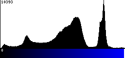 Blue Histogram
