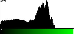 Green Histogram