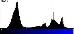 Blue Histogram