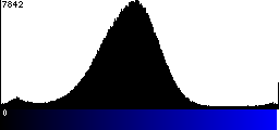Blue Histogram