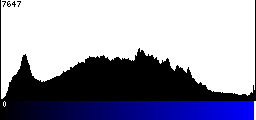 Blue Histogram