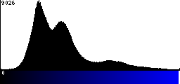 Blue Histogram