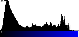 Blue Histogram