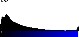 Blue Histogram