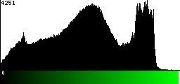 Green Histogram