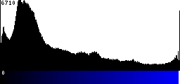 Blue Histogram