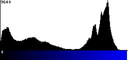 Blue Histogram