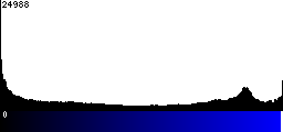 Blue Histogram