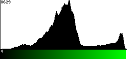 Green Histogram
