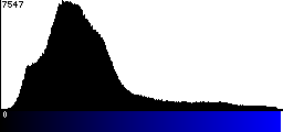 Blue Histogram