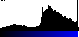 Blue Histogram