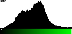 Green Histogram