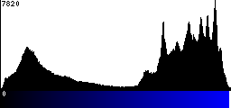 Blue Histogram