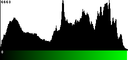 Green Histogram