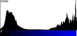 Blue Histogram