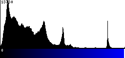 Blue Histogram