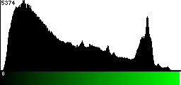 Green Histogram